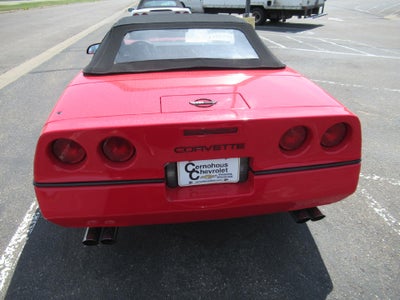 1986 Chevrolet Corvette 2dr Convertible